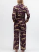 Піжама жіноча Cyberjammies Wild Slumber 5628-5629 з бавовни та модалу широкі штани family look 18/2XL Фіолетовий з принтом леопардів (5051877688971) - зображення 2