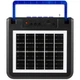 Акустична система NEWVEW NV-9218 Solar Panel/BT/USB/TF/FM Blue (NWVW-NV-9218-BL) - изображение 2