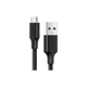 Дата кабель USB 2.0 AM to Micro 5P 0.5m 2A US289 black Ugreen (60135) - зображення 2