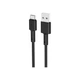 Дата кабель USB 2.0 AM to USB-C 1.0m 3A silicone BX31 black BOROFONE (6931474710390) - изображение 1