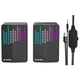 Акустична система ColorWay SoundWave 2.0 RGB USB Black (CW-SPU06BK) - изображение 2
