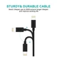 Дата кабель USB 2.0 AM to Lightning 1.2m 2.4A MFI Choetech (IP0026) - изображение 3