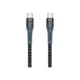Дата кабель USB-C to USB-C 1.3m Lotto PD-B89CC Black Proda (PD-B89 (C-C)-BK) - изображение 1