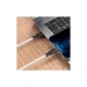 Дата кабель USB-C to Lightning 1.0m 3A 20W X21 Plus black+white HOCO (6931474742162) - зображення 5