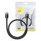 Кабель Baseus High Definition Series Adapter Cable DP to DP 8K 1.5m Black B00633706111-01 - изображение 7