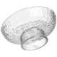 Фруктовница на ножке Ice Textured 20 см с ледяной текстурой стекла Yiwu HP-34-89 5265770 - изображение 3