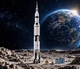 Конструктор NASA Apollo Saturn V (1969 деталей) ракета носитель Сатурн 5 - изображение 3