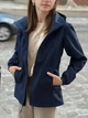 Жіноча трекінгова куртка Jack Wolfskin Texapore Stormy Point Jacket мембранна водовідштовхуюча з капішоном синя Розмір M - изображение 5