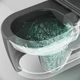 Унитаз подвесной AM.PM Func 49 см FlashClean с сиденьем с микролифтом black matt C8F1700MBSC - изображение 8
