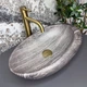 Умывальник VBI Vicenza накладной 49x29 см stone matt VBI-014807 - изображение 1