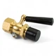 Трехходовой запорный кран для манометра (муфта-штуцер) Tervix Pro Line M1 Valve PN 16, 1/2" × 1/2", латунный (333212) - изображение 2