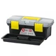Комплект ящиков для инструментов 3 шт INTERTOOL BX-0303 (ВХ-0310 10"/ВХ-0312 12"/ВХ-0314 14") набор сундука для мастера для бит насадок и других инструментов 3 контейнера Черный с серым желтым - изображение 10