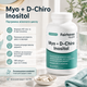 Мио + D-хиро инозитол для женщин Fairhaven Health 40:1 240 капсул. Для овуляции и гормонального баланса - изображение 1