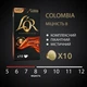 Капсулы Nespresso L'OR Lungo Colombia неспрессо льор колумбия 10 шт алюминий - изображение 2
