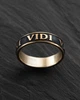 Перстень VENI VIDI VICI (жовте золото) Reytel 69047197 20 - зображення 3