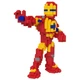 Конструктор 3D Magic Blocks Залізна людина 1580 деталей №7810 - зображення 1