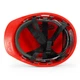 Захисна каска Honeywell, L99S HDPE, вогнестійка та стійка до низьких температур, високоякісний шолом для електротехніки на будівельному майданчику, стійкий до ударів та пошкоджень, червоний, дихаючий, 1 шт. - зображення 8