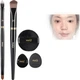 Набор MSQ Flawless Trio: 26 двусторонних кистей для консилера, 29 треугольных кистей для хайлайтера (для маскировки носогубных складок, пигментных пятен и следов от прыщей). - изображение 3