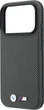 Etui plecki BMW M Quadrille Kevlar Metal Logo MagSafe do Apple iPhone 17 Pro / 18 Pro Grey (BMHMP18L25SWPUKEA) - obraz 6