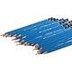 Набор карандашей для эскизов STAEDTLER F, 100 штук, классический синий стержень, профессиональные карандаши для рисования и эскизирования, для начинающих, инструменты для подготовки к экзаменам, 12 карандашей в коробке. - изображение 2