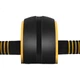 Тренажер для тренування пресу Duweike Abdominal Wheel Core для чоловіків та жінок, домашній фітнес-пристрій без відскоку, включає подушку для колін, чорно-жовтий - изображение 2