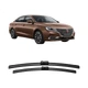 Склоочисники Aoye підходять для Roewe 550 (2015-2018) / MG6 (2017-2025), безрамкові щітки склоочисників, передні склоочисники, 1 пара, 24 + 18 дюймів - изображение 2