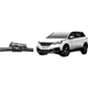 Стеклоочиститель YITU для Peugeot 5008 [модели 2017 года и старше], оригинальный размер, высококачественная резиновая лента, заводская установка. - изображение 1
