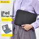 Сумка для хранения iPad Di Yi Workshop 9/11 дюймов, большая вместимость, для деловых поездок, для переноски данных и кабелей, повседневный легкий защитный чехол для планшета, черный. - изображение 4