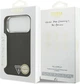 Etui plecki Guess Glitter Triangle Logo MagSafe do Apple iPhone 17 Pro Max / 18 Pro Max Black (GUHMP18XPFGTSCMK) - obraz 8