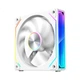 Вентилятор Wanjia Xingcii Pro 120 мм PWM реверсивний White - зображення 3