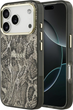 Etui plecki Guess Python Pattern MagSafe do Apple iPhone 17 Pro / 18 Pro Brown (GUHMP18LHIMPYGW) - obraz 1
