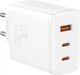 Зарядний пристрій Baseus Cube Pro 2C+U 65W White (P10152301213-00) - зображення 3