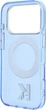 Etui plecki Karl Lagerfeld IML Ring Stand 360 Kameo Metal MagSafe do Apple iPhone 17 Pro / 18 Pro Light Blue (KLHMP18L6HRSMKMB) - obraz 6