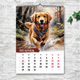 Календарь А3 перекидной настенный ЛАБРАДОР РЕТРИВЕР 13 листов ENTERSTORE (art. 250129) - изображение 4