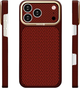 Etui Evelatus Carbon Premium MagSafe do Apple iPhone 18 Pro Burgundy (EVEAPP18PCPEMCBU) - obraz 2