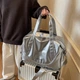 Спортивная сумка Weilaibag WL&219 Silver для активного отдыха спорта фитнеса путешествий - изображение 3