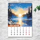 Календарь А3 перекидной настенный ПРИРОДА АКРИЛ 13 листов ENTERSTORE (art. 250133) - изображение 3