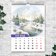 Календарь А3 перекидной настенный НЕЖНАЯ ПРИРОДА 13 листов ENTERSTORE (art. 250202а3) - изображение 3