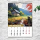 Календарь А3 перекидной настенный ПРИРОДА АКРИЛ 13 листов ENTERSTORE (art. 250133) - изображение 10
