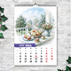 Календарь А3 перекидной настенный НЕЖНАЯ ПРИРОДА 13 листов ENTERSTORE (art. 250202а3) - изображение 8