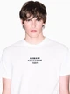 Футболка хлопковая длинная мужская Armani Exchange 342168688 M Молочная (1162564974) - изображение 3