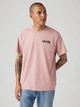 Футболка хлопковая длинная мужская Levi`s 692201013 XL Розовая (1162188116) - изображение 3