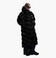 Куртка жіноча Nike W Nsw Tf Os Shn Snfl Wnpfr Pka L Чорний FV7827-010 - зображення 1
