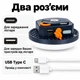 Ліхтар LED лампа світильник павербанк 9900 mAh потужний ліхтарик на батареї акумуляторі туристичний вологозахищений функція Power Bank акумуляторний кемпінговий бездротовий похідний нічник з магнітом USB Type-C холодне світло діаметр 12 см - зображення 8