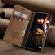 Чехол-книжка CaseMe из нубука для Xiaomi Redmi Note 13 Pro 5G Светло-коричневый - изображение 8