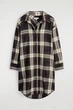 Сукня жіноча COS checked open-collar shirt dress 1316173001 Eur 34 Коричневий - изображение 5
