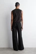Джинси жіночі COS dial wide-leg jeans 1308200001 28 Чорний - изображение 4