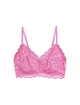 Бюстгальтер бралетт Marks & Spencer кружевной без косточек розовый XXL 50A-C (7039) - изображение 6