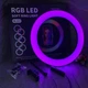 Кільцева світлодіодна лампа RGB LED RING MJ33 33 см з кріпленням для телефону (981723732ZZ) - зображення 6