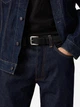 Ремінь чоловічий з натуральної шкіри Levi's 614675943 40 (121 см) Чорний (1162183843) - зображення 2